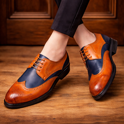 Low-Top Leather Shoes