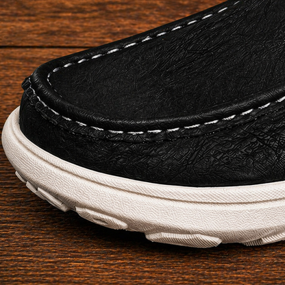 Leather Slip-On Shoes