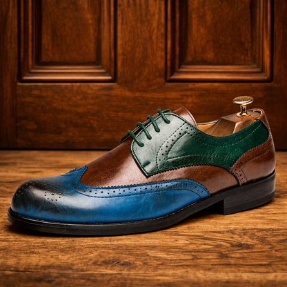 Low-Top Leather Shoes