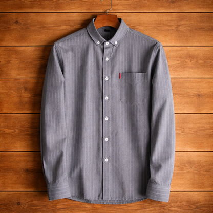 Striped Long-Sleeved Shirt