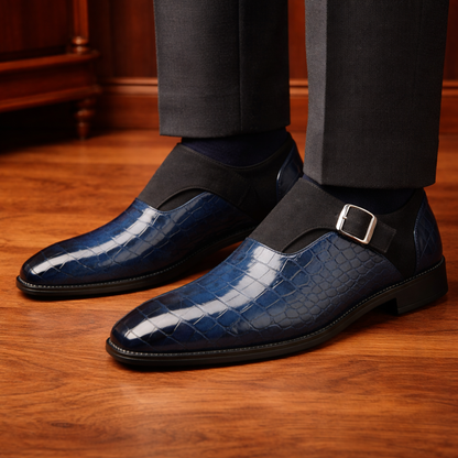 Low Heel Leather Shoes