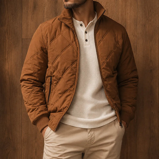 Diamond Quilted Jacket