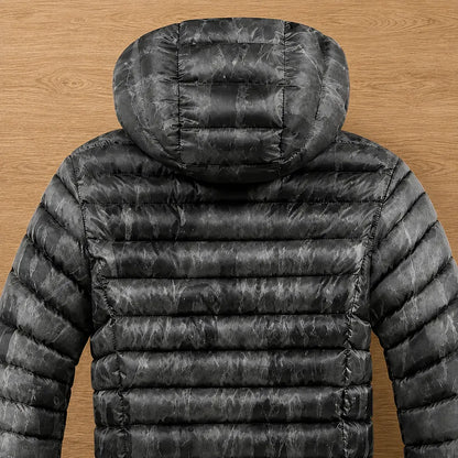 Quilted Hooded Jacket
