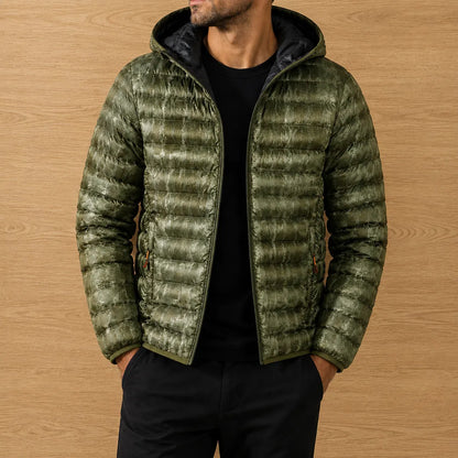 Quilted Hooded Jacket
