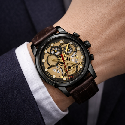 Luxury Skeleton Watch