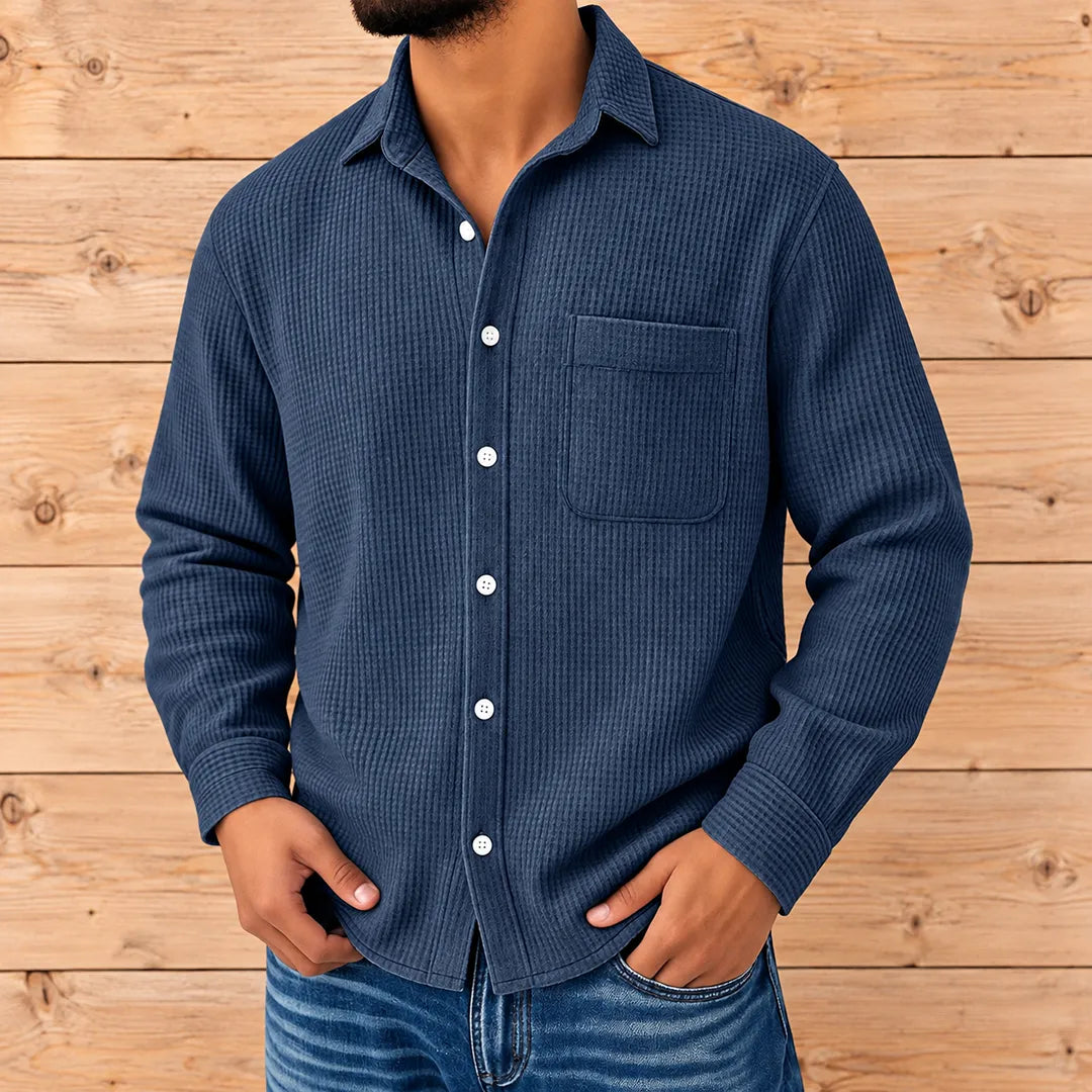 Textured Knit Shirt