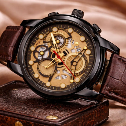 Luxury Skeleton Watch