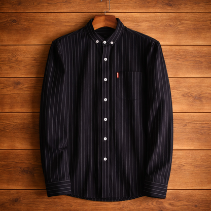 Striped Long-Sleeved Shirt