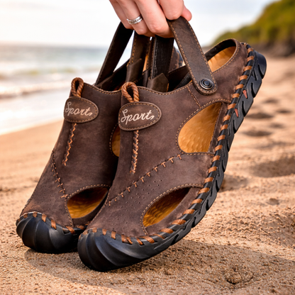 Beach Leather Sandals