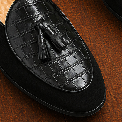 Leather Tassel Loafers
