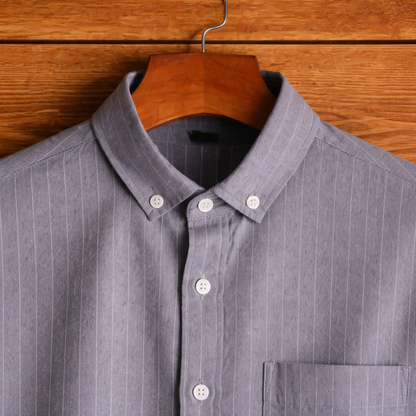 Striped Long-Sleeved Shirt