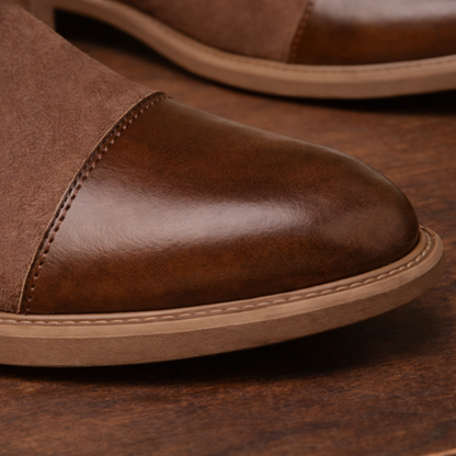 Slip-On Leather Shoes